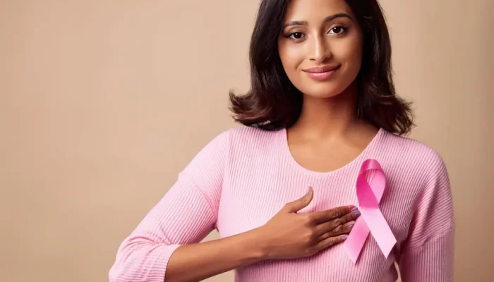 breast cancer back