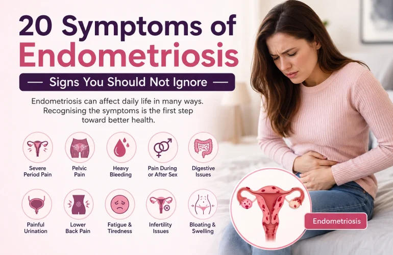 20 symptoms of endometriosis
