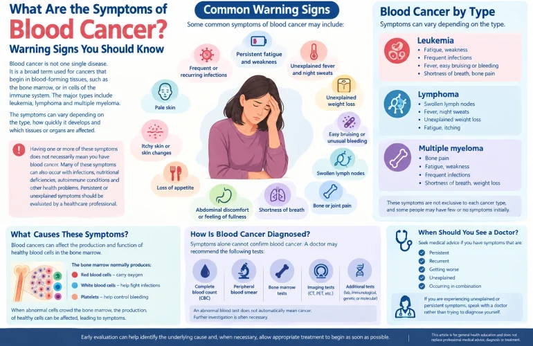 blood cancer symptoms
